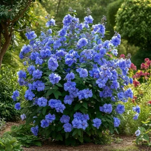 Гибискус Сансет Блоссом купить по цене от 248р. в интернет-магазине «Посадика» с доставкой почтой в в Москве и по всей России – [изображение №1].